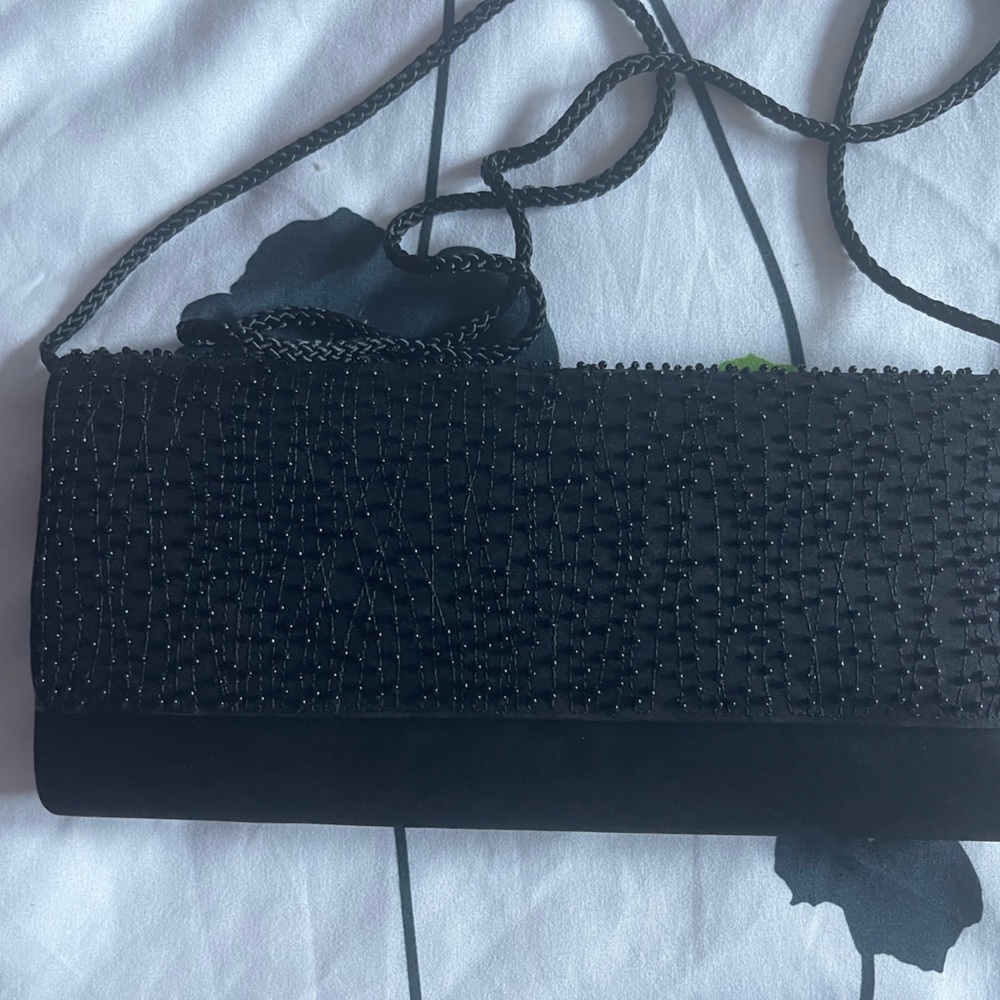 Black Clutch Evening Bag
